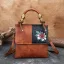 Vintage / Retro Printing Brown Street Wear Women's Bags 2023