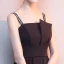 Modest / Simple Blushing Pink Homecoming Graduation Dresses 2018 A-Line / Princess Backless Spaghetti Straps Sleeveless Short Prom Dresses