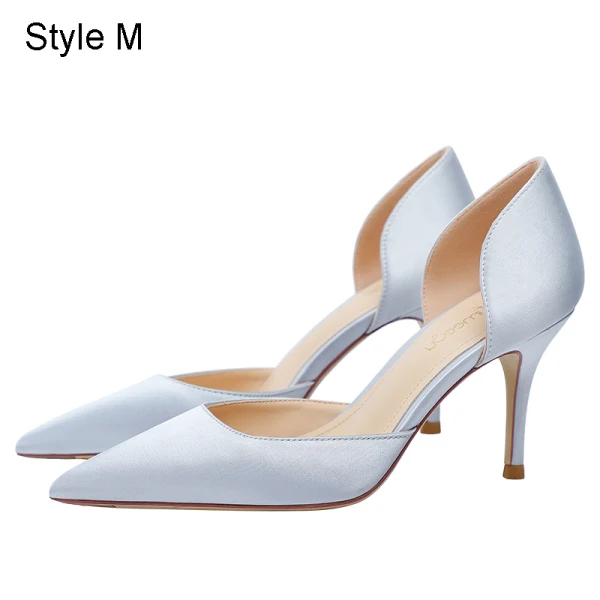 Chic / Beautiful Navy Blue Office OL Leather Open Side Womens Shoes 2021 8 cm Stiletto Heels Pointed Toe High Heels