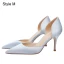 Chic / Beautiful Navy Blue Office OL Leather Open Side Womens Shoes 2021 8 cm Stiletto Heels Pointed Toe High Heels