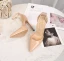 Sexy Fashion Black Cocktail Party Evening Party Womens Shoes 2021 Patent Leather Ankle Strap 12 cm Stiletto Heels Pointed Toe Womens Shoes High Heels