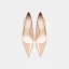 Chic / Beautiful Pearl Pink Street Wear Leather Pumps 2021 Patent Leather 10 cm Stiletto Heels Pointed Toe High Heels Pumps