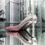 Scintillantes Argenté Cuir Soirée Escarpins 2019 Paillettes 8 cm Talons Aiguilles À Bout Pointu Escarpins