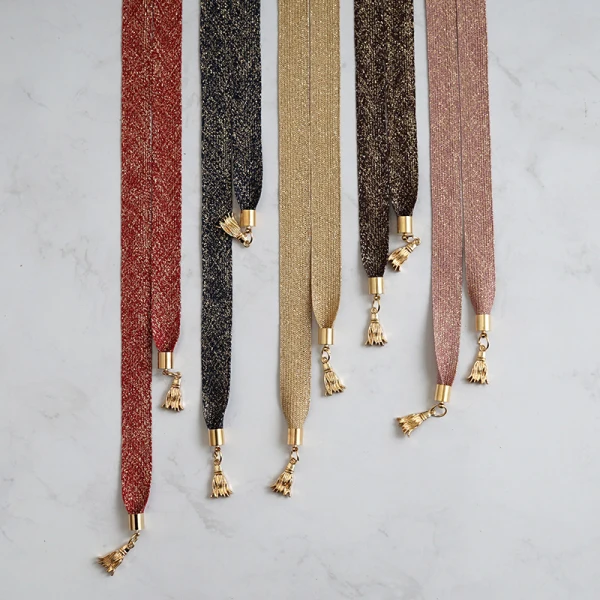 Scintillantes Romantique Marron Promo Rubans 2020 Gland Métal La Mariée Mariage Soirée Accessorize