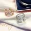 Modern / Fashion Silver Rhinestone Lucky Tail Ring Evening Party Rings 2019 Accessories