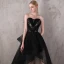 Luxury / Gorgeous Black Evening Dresses  2017 Lace Beading Appliques Backless Evening Party Prom Dresses