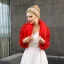 Hiver Manches Longues Fausse Fourrure Mariage Promo Manteaux / vestes 2017