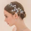 Classic Elegant Silver Bridal Jewelry 2017 Metal Handmade  Crystal Beading Headpieces Wedding Prom Accessories
