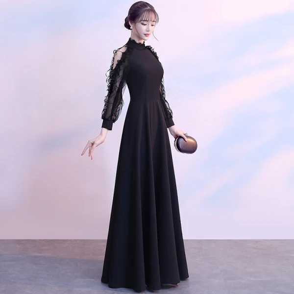 elegant purple formal dress LaDivine CR879 Beaded Long Formal Fitted Evening Gown – The Dress Outlet main image 0