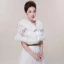 Hiver Blanche En Dentelle Fausse Fourrure Mariage Promo Châles 2017