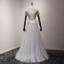 Snygga / Fina Silver Aftonklänningar 2017 Prinsessa Tyll U-Hals Appliqués Halterneck Beading Afton Formella Klänningar