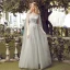 Chic / Beautiful Grey Evening Dresses  2017 Crossed Straps Appliques Backless Embroidered Pearl Pierced Strappy Chiffon Lace U-Neck Cocktail Party Sleeveless Evening Party