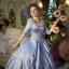 Vintage Traditioneel Oceaan Blauw Lange Baljurk Galajurken 2018 U-hals Charmeuse Lace-up Ruglooze Gala Gelegenheid Jurken