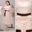Charming Champagne Plus Size Graduation Dresses 2018 A-Line / Princess Lace-up Tulle U-Neck Appliques Backless Embroidered Homecoming Formal Dresses