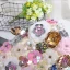 Fée Des Fleurs Multi-Couleurs Perlage Cristal Fleur Cocktail Soirée Pochette 2018