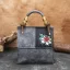 Vintage / Retro Printing Brown Street Wear Women's Bags 2023