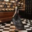 Chic / Belle Vert Foncé Paillettes Robe De Fête 2022 Princesse Encolure Dégagée Perlage Gland Sans Manches Asymétrique Soirée Robe De Soirée Robe De Ceremonie