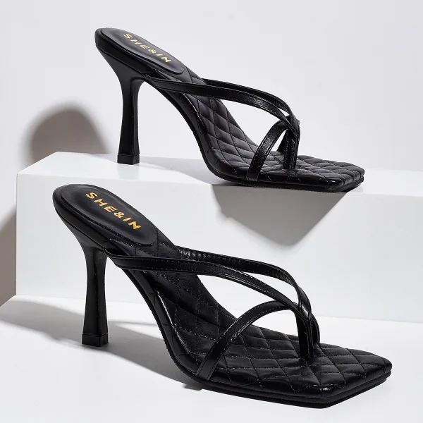 Sexy White Summer Womens Sandals 2022 Street Wear 9 cm Stiletto Heels Open / Peep Toe Sandals High Heels