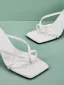 Sexy White Summer Womens Sandals 2022 Street Wear 9 cm Stiletto Heels Open / Peep Toe Sandals High Heels