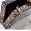 Fancy Sky Blue Multi-Colors Sequins Evening Party Acrylic Clutch Bags 2023