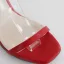 Sexy Silver Street Wear Womens Sandals 2020 Ankle Strap 10 cm Stiletto Heels Open / Peep Toe Sandals