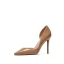 Modest / Simple Office OL Brown Womens Shoes 2020 Patent Leather 10 cm Stiletto Heels Pointed Toe Heels