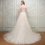 Luxury / Gorgeous Champagne Prom Dresses 2017 A-Line / Princess Strapless Lace Handmade  Appliques Backless Embroidered Evening Dresses