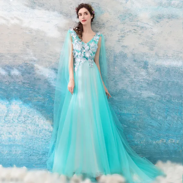 Sky blue prom dresses 2018 cheap