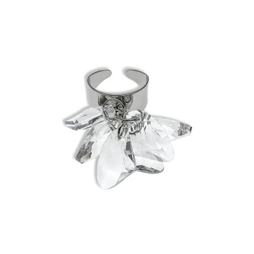 Glamour Argenté Cristal Bague Dansant Anneaux 2019 Accessorize