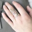 Classique Élégant Argenté Feuille Paix Foi Bague Argent sterling Travail Vacances Anneaux 2019 Accessorize