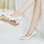 Classique Élégant Rouge Chaussure De Mariée 2020 7 cm Perle Perlage Charmeuse Cocktail Soirée À Bout Pointu Mariage Chaussures Femmes