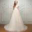 Luxury / Gorgeous Champagne Prom Dresses 2017 A-Line / Princess Strapless Lace Handmade  Appliques Backless Embroidered Evening Dresses