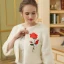 Blanche Hiver Encolure Dégagée 3/4 Manches Fausse Fourrure Brodé Mariage Promo Manteaux / vestes 2017