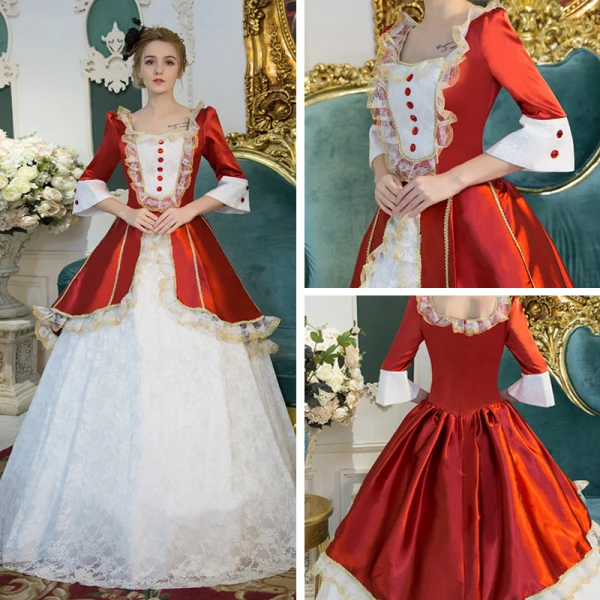 Vintage / Retro Traditional White Floor-Length / Long Ball Gown Prom Dresses 2018 Lace-up U-Neck Tulle Crystal Prom Formal Dresses
