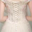 Luxury / Gorgeous Champagne Prom Dresses 2017 A-Line / Princess Strapless Lace Handmade  Appliques Backless Embroidered Evening Dresses