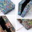 Fancy Sky Blue Multi-Colors Sequins Evening Party Acrylic Clutch Bags 2023