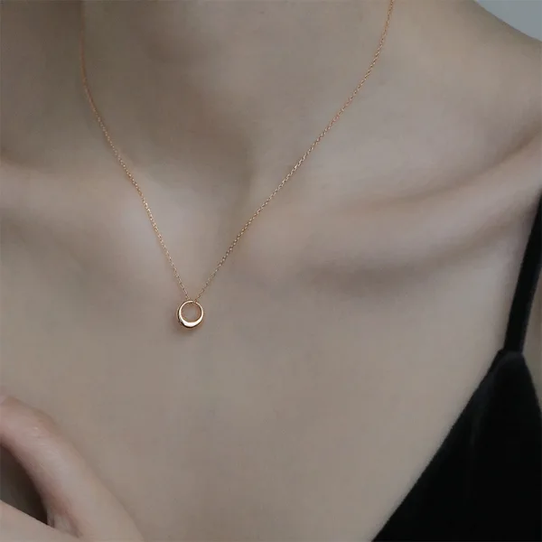 Simple Doré Argent sterling Colliers Accessorize 2023