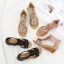 Bohemia Beige Street Wear Summer Womens Sandals 2022 T-Strap Flower 5 cm Wedges Open / Peep Toe Sandals