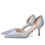 Modest / Simple Multi-Colors Office OL Silk Satin Womens Shoes 2021 6 cm Stiletto Heels Pointed Toe High Heels