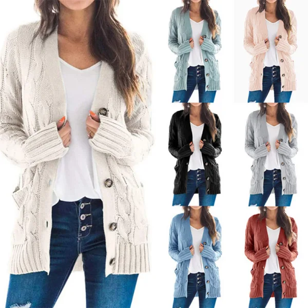Comfortable Blushing Pink Fall Winter Street Wear Knitting Sweaters 2021 Loose Long Sleeve Women Tops