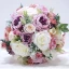 Chic / Beautiful Royal Blue Wedding Flowers 2020 Crystal Flower Artificial Flowers Bridal Wedding Prom Accessories