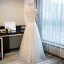 Chic / Beautiful 2 Piece Champagne Evening Dresses  2017 A-Line / Princess U-Neck Lace Butterfly Appliques Backless Homecoming Graduation Dresses