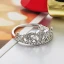 Enkla Guld Rhinestone Krona Tro Ringa Legering Festtåg Afton Ringar 2019 Tillbehör