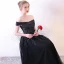 Modern / Fashion Black Evening Dresses  2018 A-Line / Princess Lace Strapless Appliques Beading Backless Evening Party Formal Dresses