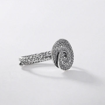 Vintage Silver Handgjort Lucky Tro Ringa Saterling Silver Kyrka Ringar 2019 Tillbehör