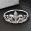 Enkla Guld Rhinestone Krona Tro Ringa Legering Festtåg Afton Ringar 2019 Tillbehör