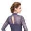 Luxury / Gorgeous Purple Mother Of The Bride Dresses 2020 A-Line / Princess Floor-Length / Long High Neck Long Sleeve Backless Embroidered Handmade  Wedding Wedding Party Dresses