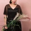 Scintillantes Bling Bling Noire Grande Taille Robe De Bal 2018 Princesse V-Cou Tulle Appliques Dos Nu Perlage Paillettes Promo Robe De Soirée
