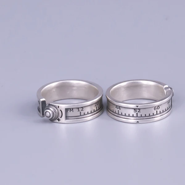 Modest / Simple Silver Solid Color Sterling Silver Work Holiday Rings 2019 Accessories