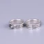 Modest / Simple Silver Solid Color Sterling Silver Work Holiday Rings 2019 Accessories